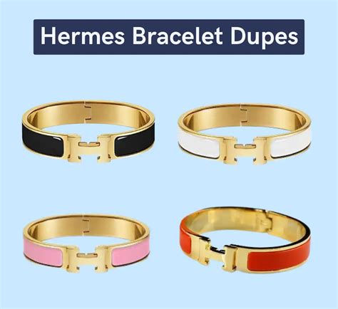 hermes h bracelet dupe|hermes enamel bracelet dupe.